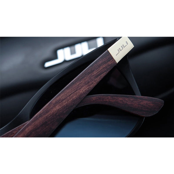 Black Lens Wrap Frame