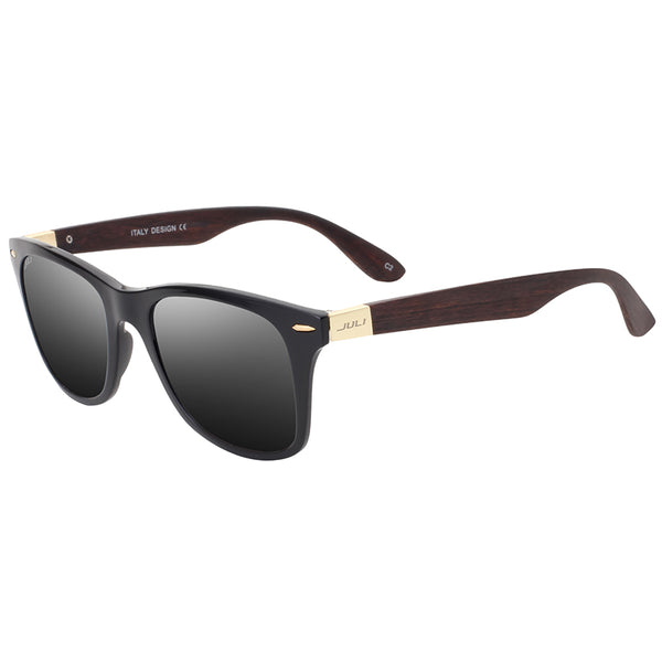 Black Lens Wrap Frame