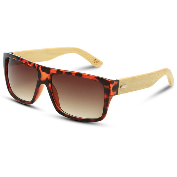 Square Wooden Sunglasses