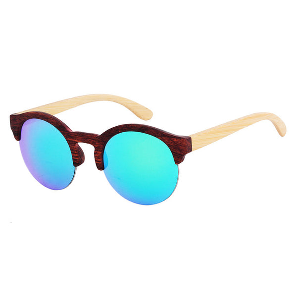 Browline Wooden Sunglasses