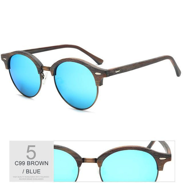 Retro Classic Style Wooden Shades