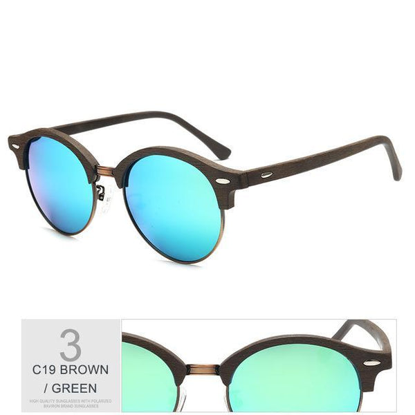 Retro Classic Style Wooden Shades