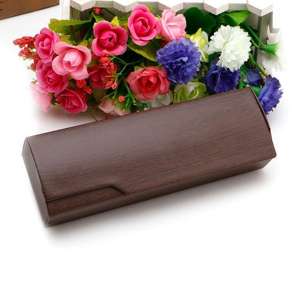 Wood Grain Sunglass Box