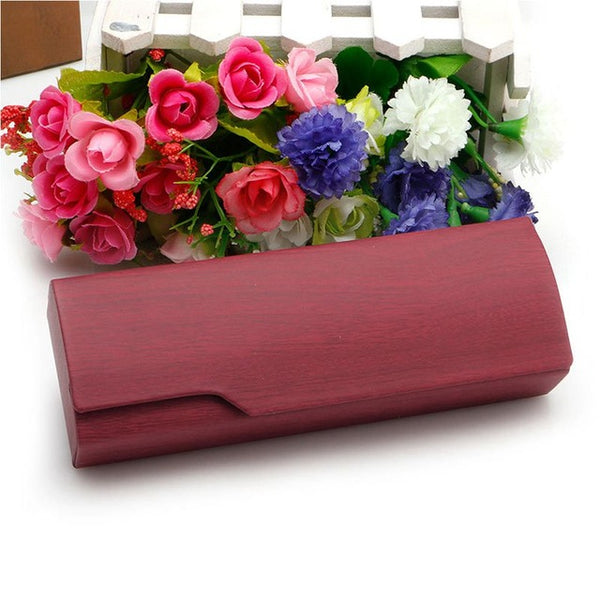 Wood Grain Sunglass Box