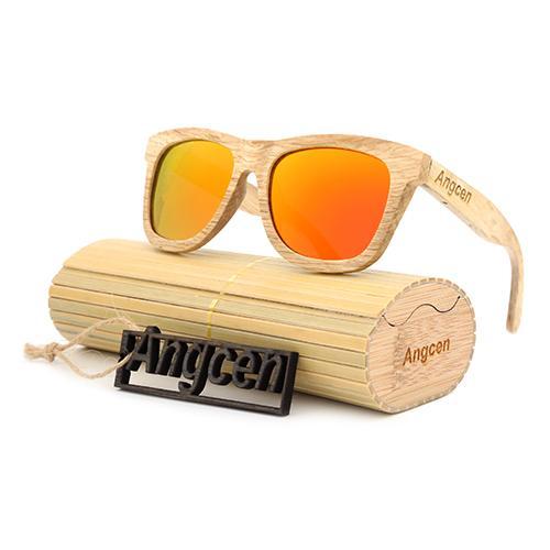 Wooden Polarized Lens Sunglasses