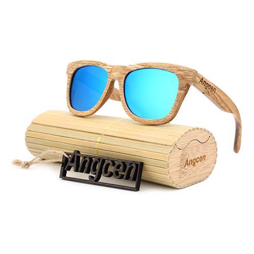 Wooden Polarized Lens Sunglasses