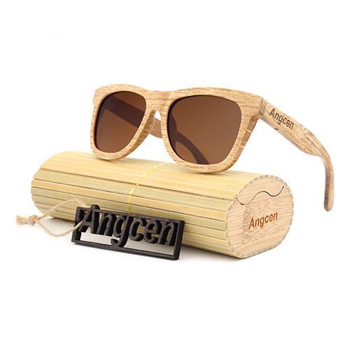 Wooden Polarized Lens Sunglasses
