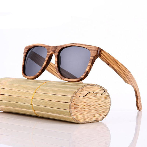 Retro Bamboo Sunglasses