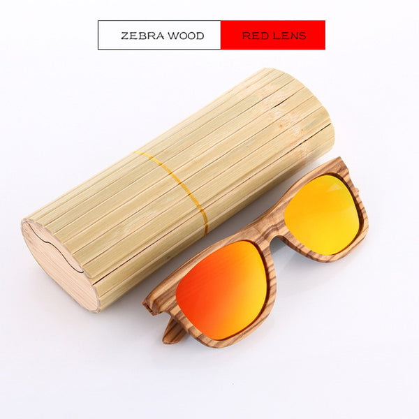 Retro Bamboo Sunglasses