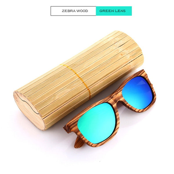 Retro Bamboo Sunglasses