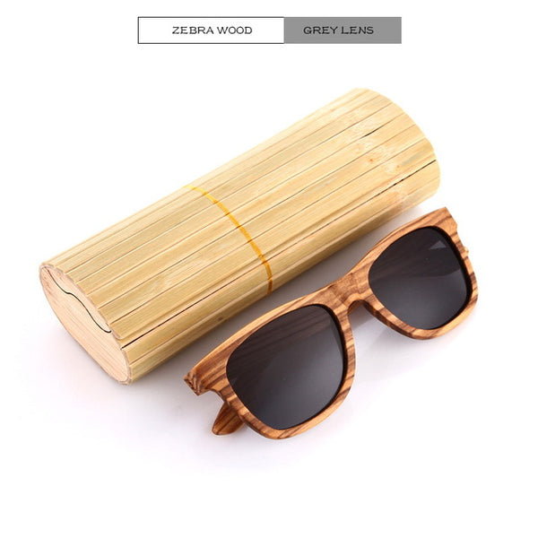 Retro Bamboo Sunglasses