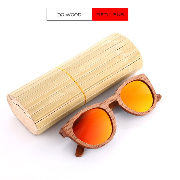 Retro Bamboo Sunglasses
