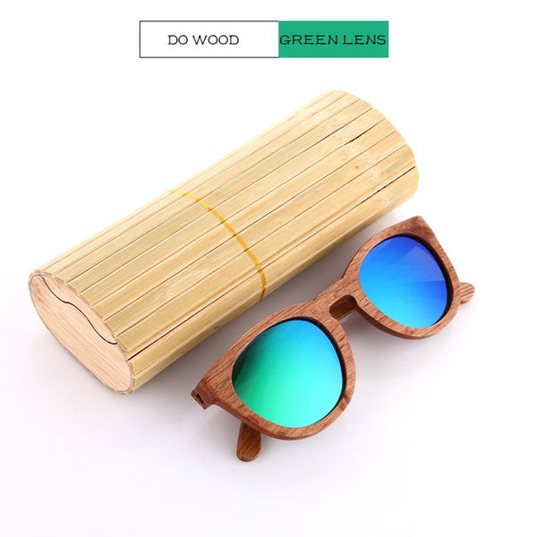 Retro Bamboo Sunglasses