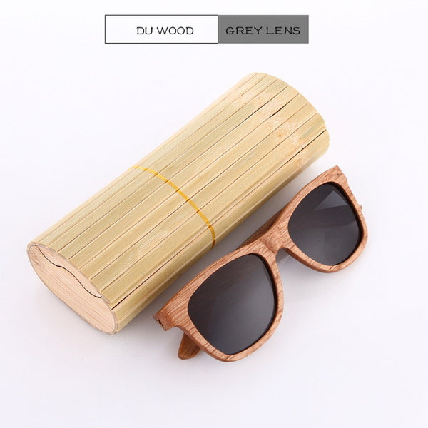 Retro Bamboo Sunglasses