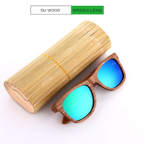 Retro Bamboo Sunglasses