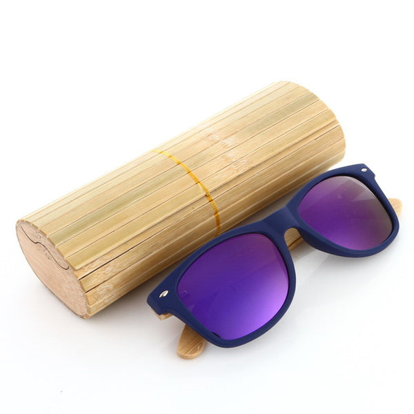 Retro Bamboo Sunglasses