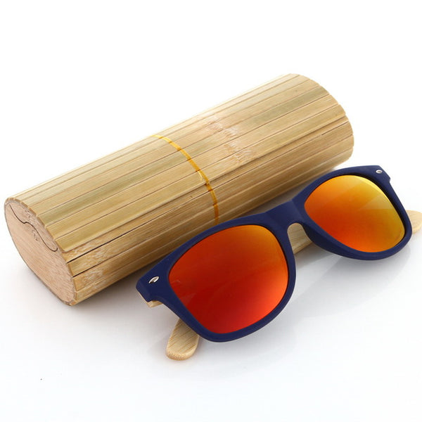 Retro Bamboo Sunglasses