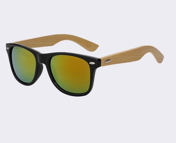 Bamboo Wooden Frame Sunglasses