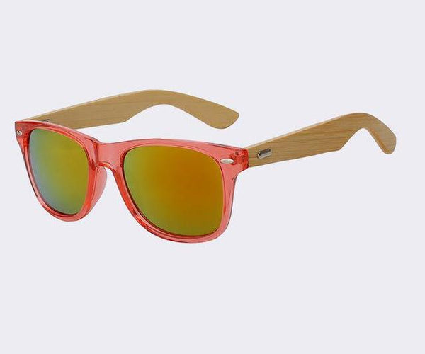 Bamboo Wooden Frame Sunglasses